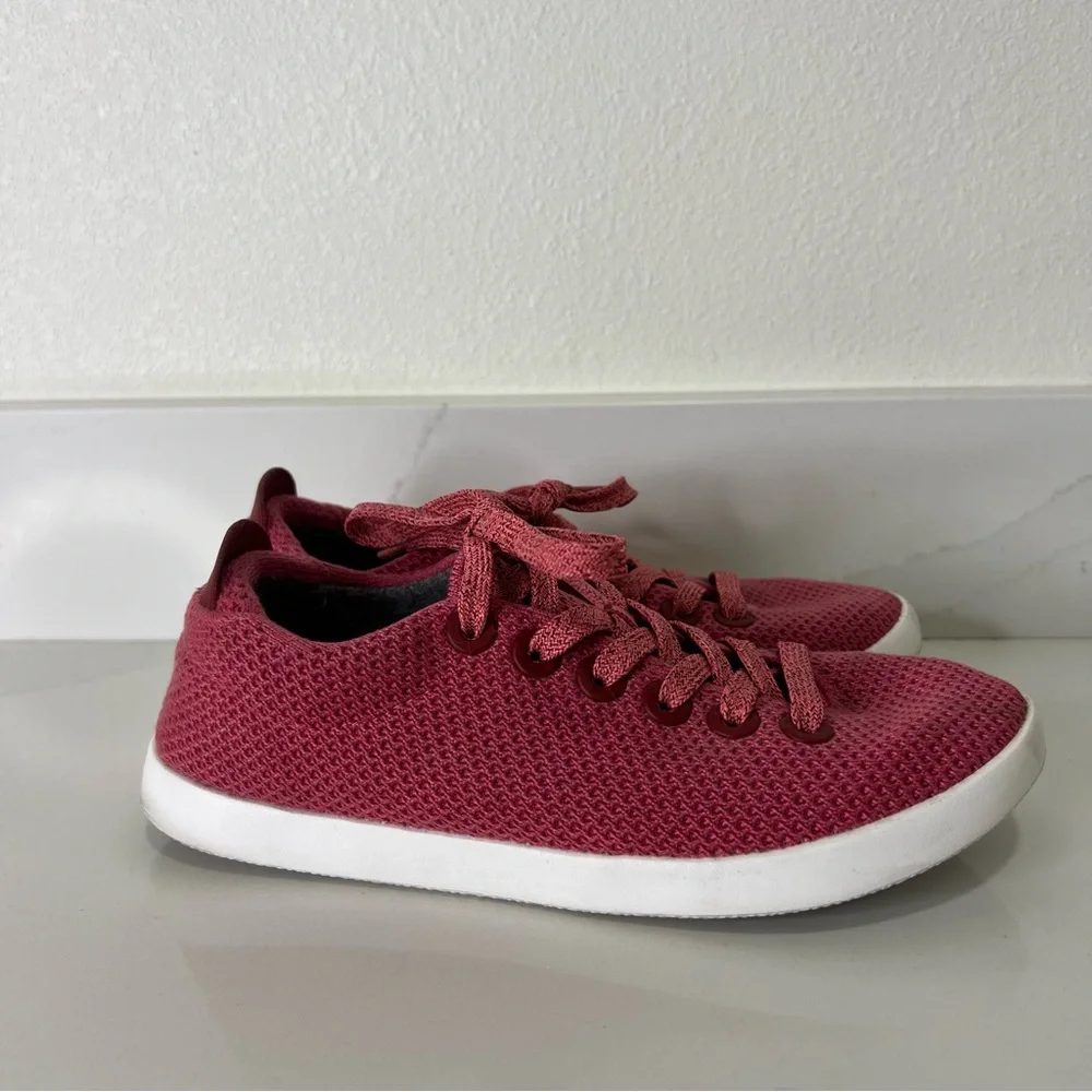 Allbirds Womens Tree Piper Sneakers Lux Pink Lightweight Washable Shoes Size 7 - Picture 2 of 16